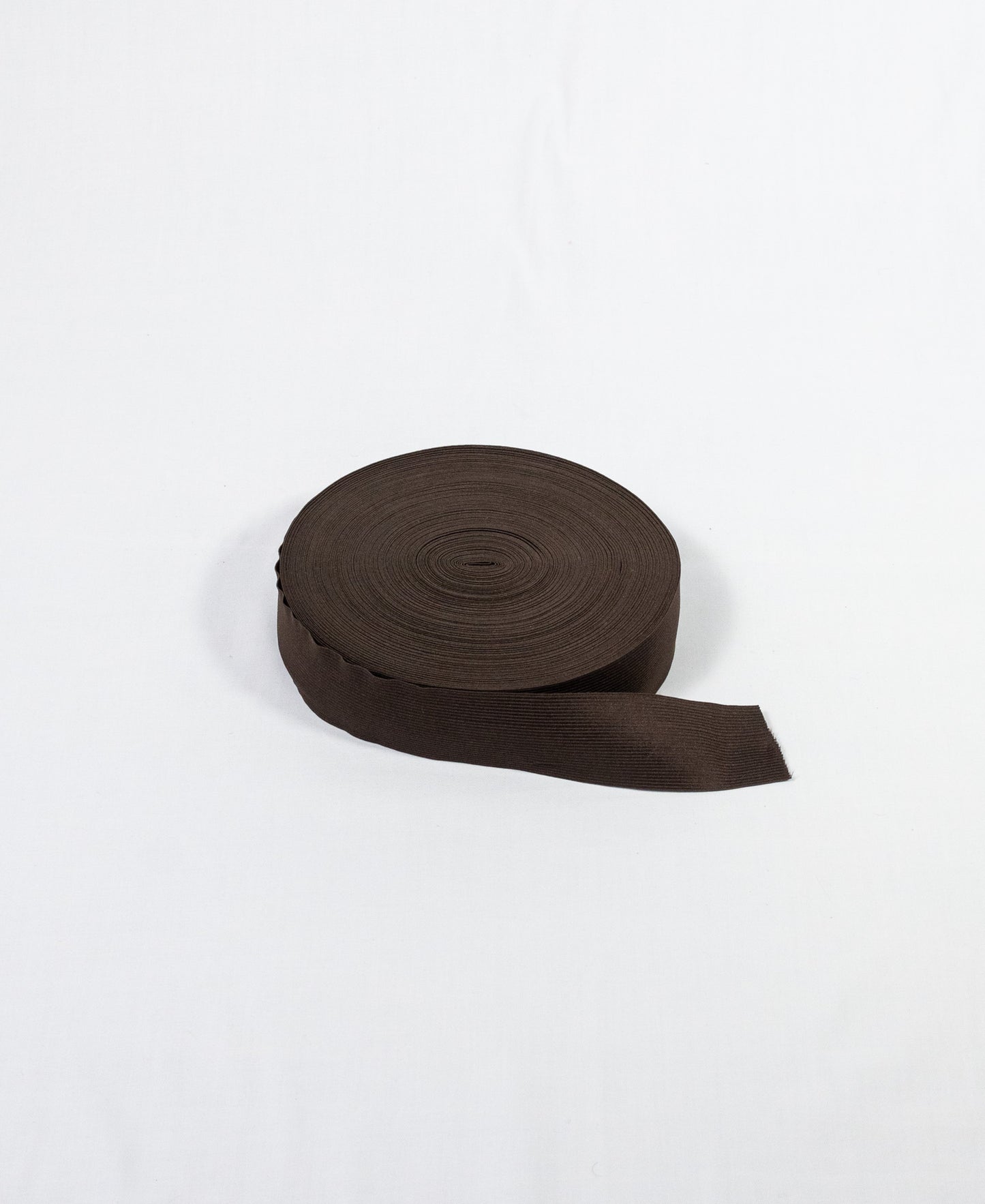 Fancy Elastic - Chocolate (50mm) (SOLD PER METER & ROLL)