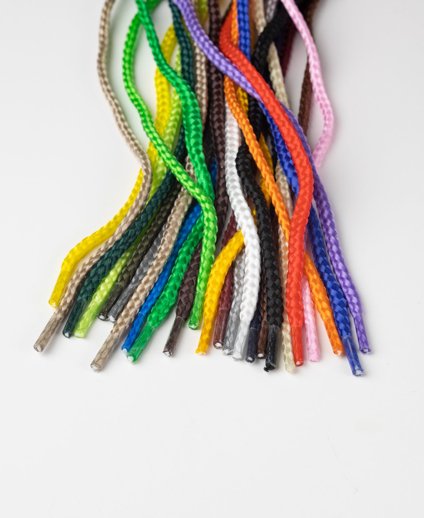 Shoe Lace Draw Cord - (6mm) (23 COLOURS) (SOLD IN 1 COLOUR PACKS OF 10)