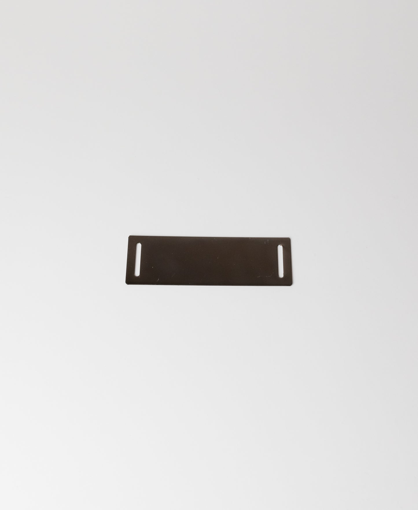 Metal Plate - Gun Metal Rectangle