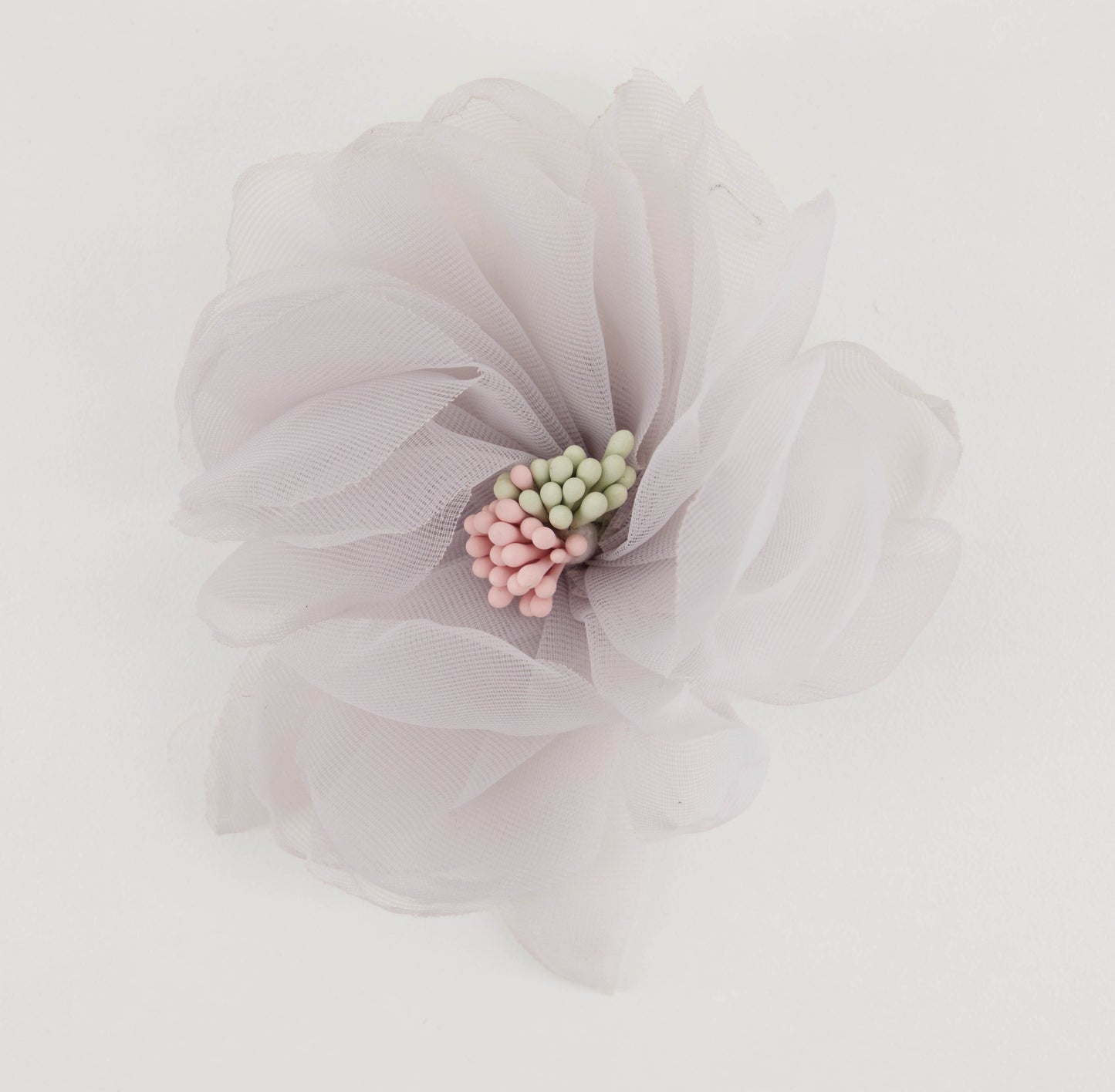 Organza Pin on Flower