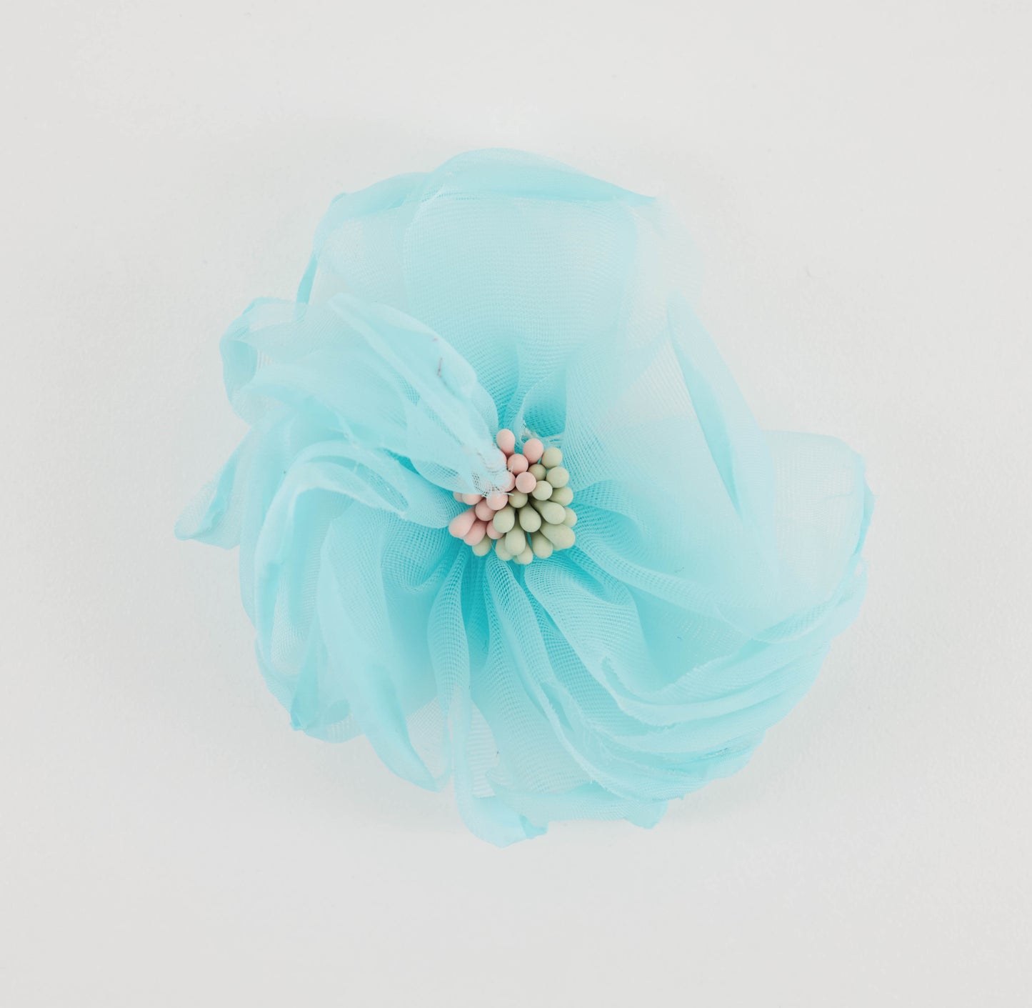 Organza Pin on Flower