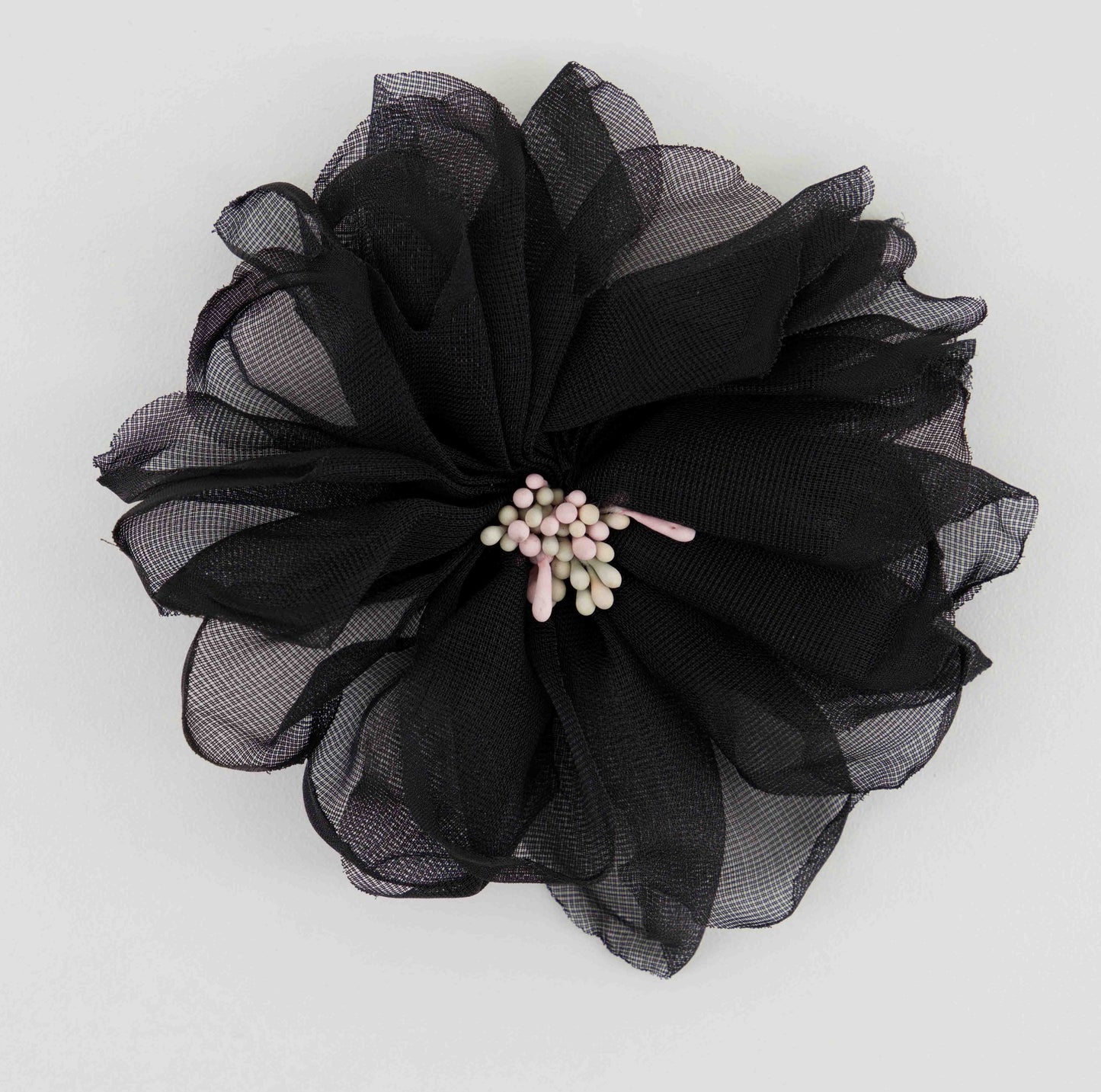 Organza Pin on Flower