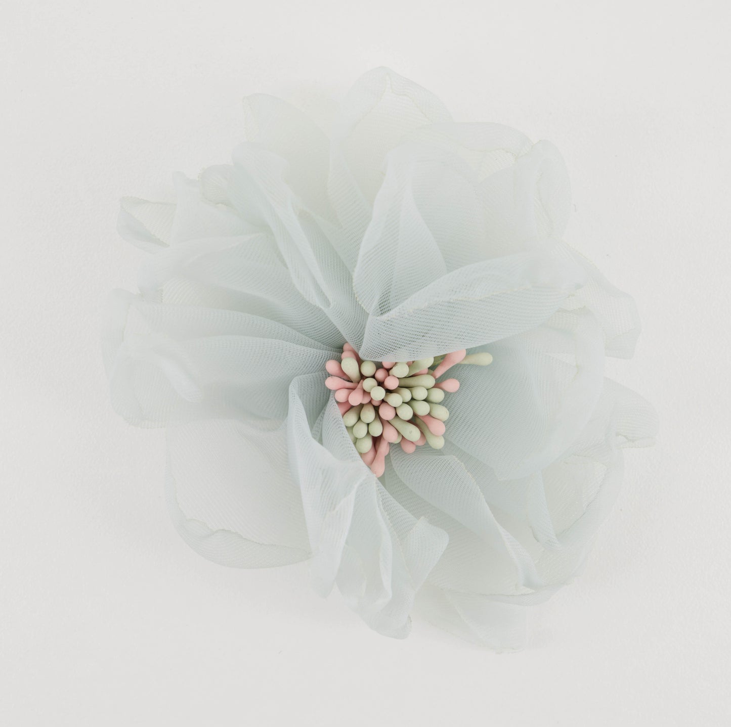 Organza Pin on Flower