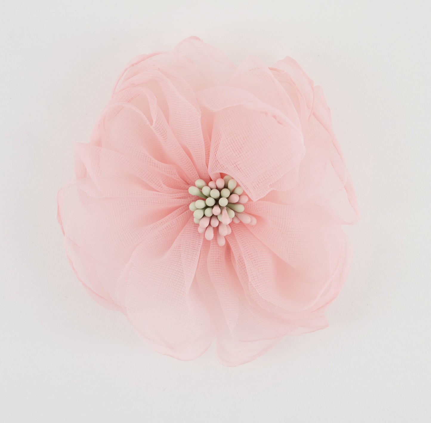 Organza Pin on Flower