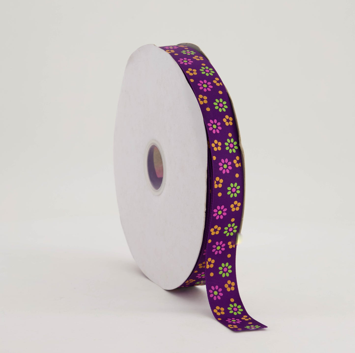 Grosgrain Printed Daisy Tape  (SOLD PER METER)